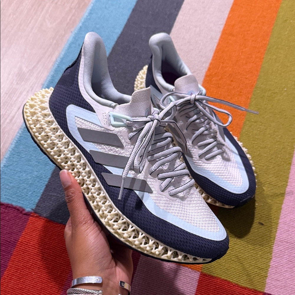 Adidas 4DFWD 2 Running Shoes 3D Printed Sole Athletic Shoes Womens 7.5